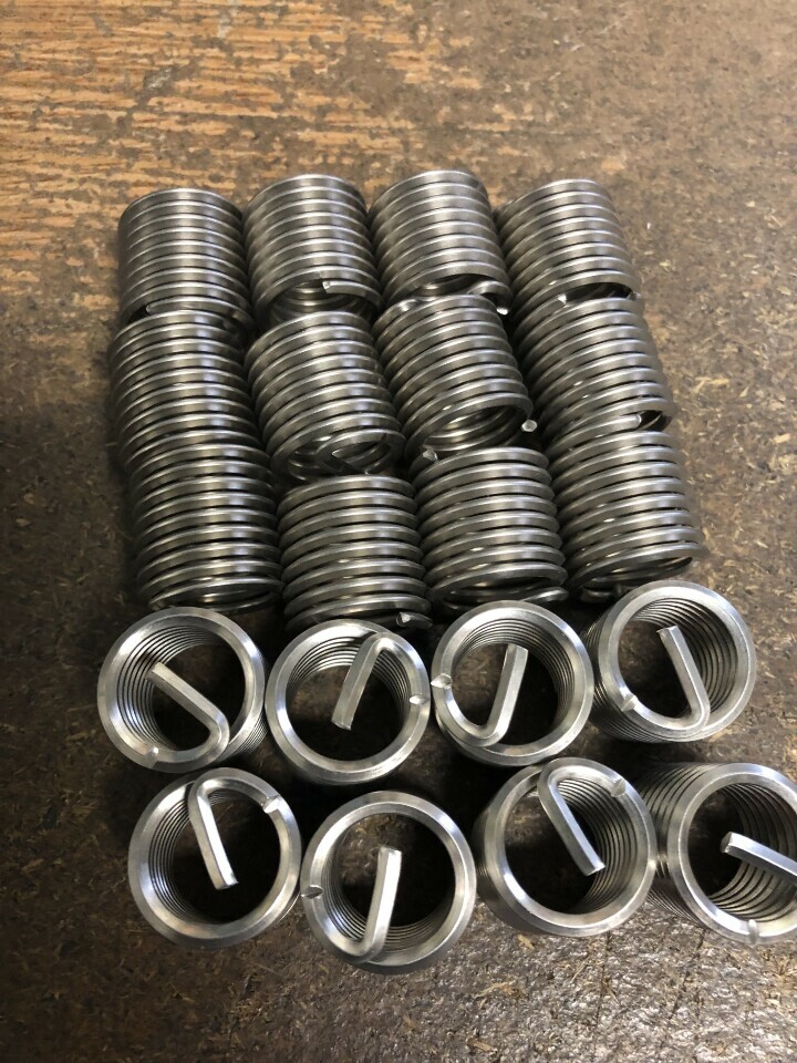 5/8"-11 STAINLESS STEEL SCREW THREAD INSERT 20 PIECES