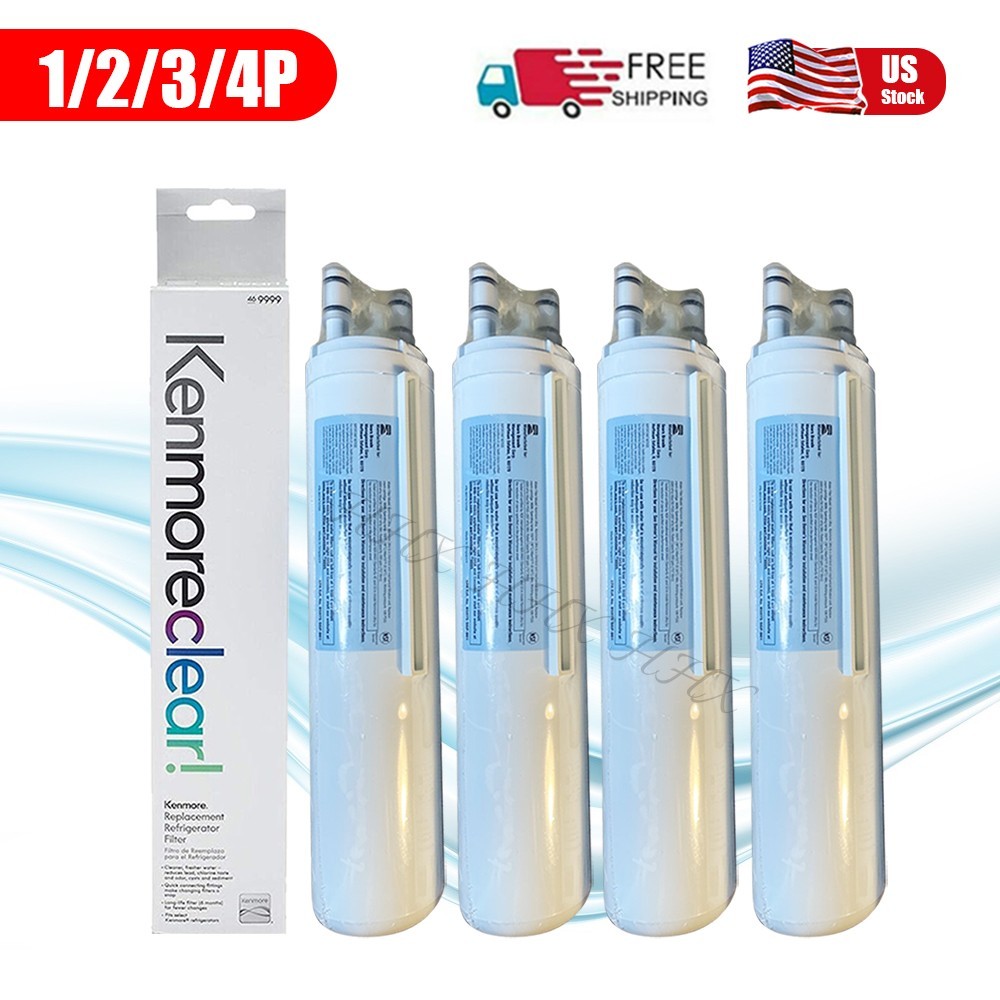 KenmoreClear 9999 469999 Replacement Refrigerator Water Filter New, 1/2/3/4 PACK