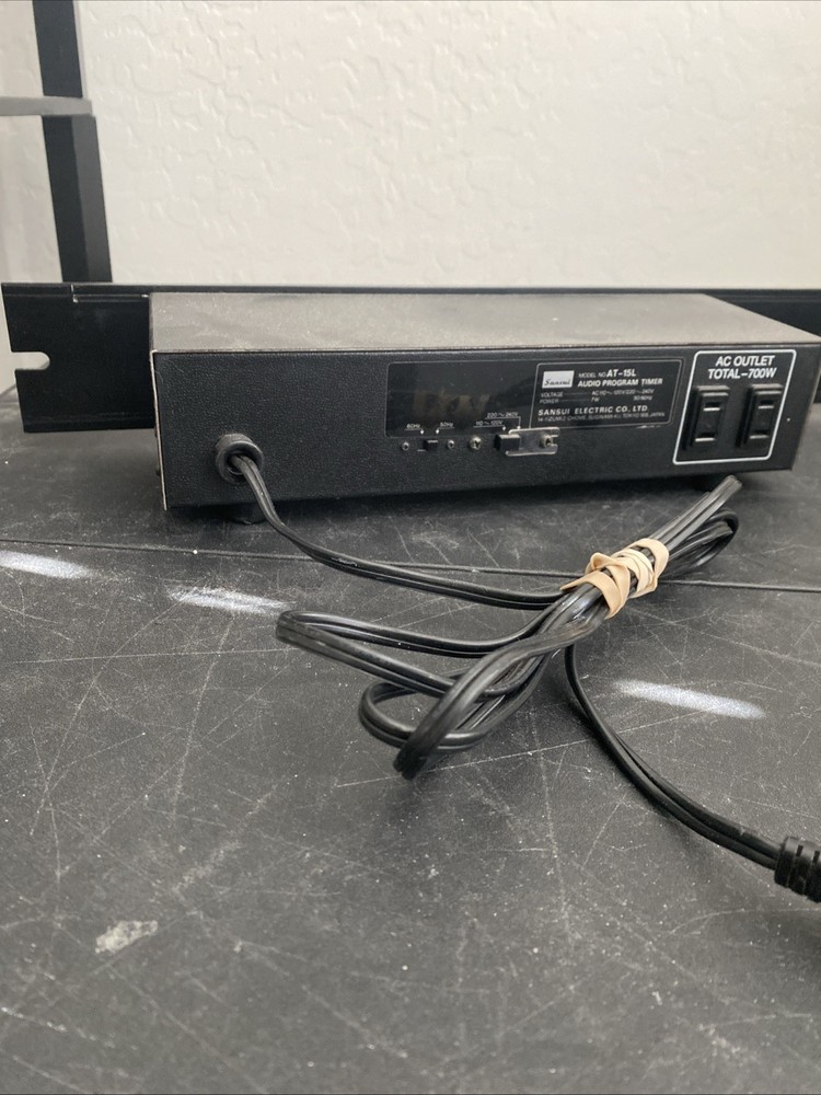 💥Sansui AT-15L - Digital Audio System Timer-Vtg-
