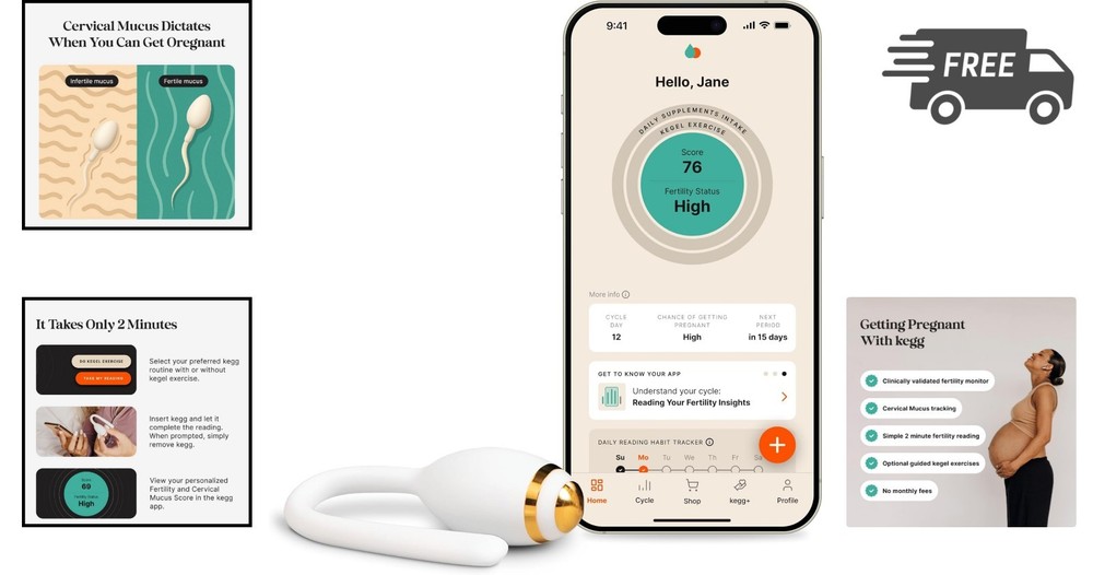 Fertility Tracker Fertile Window Prediction App Device for Conception