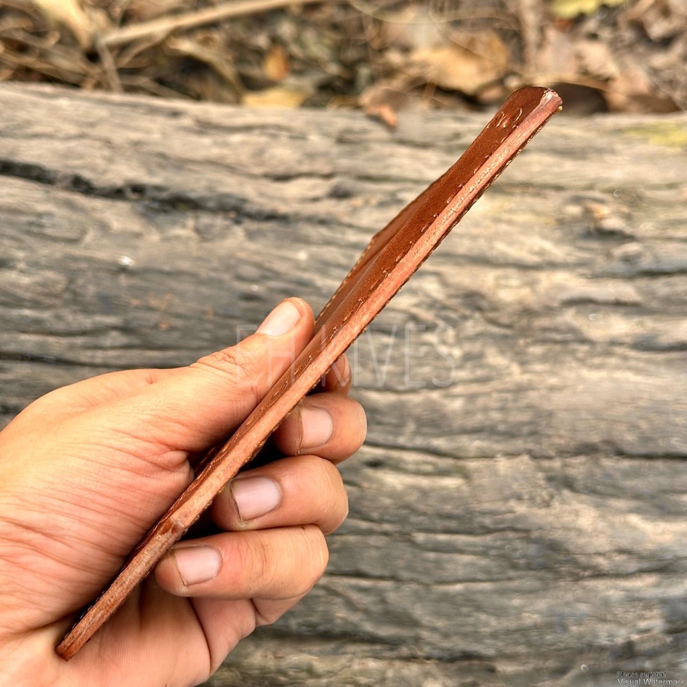 Custom Engraved Pure Leather Belt Loop Sheath for Fixed Blade & Skinner