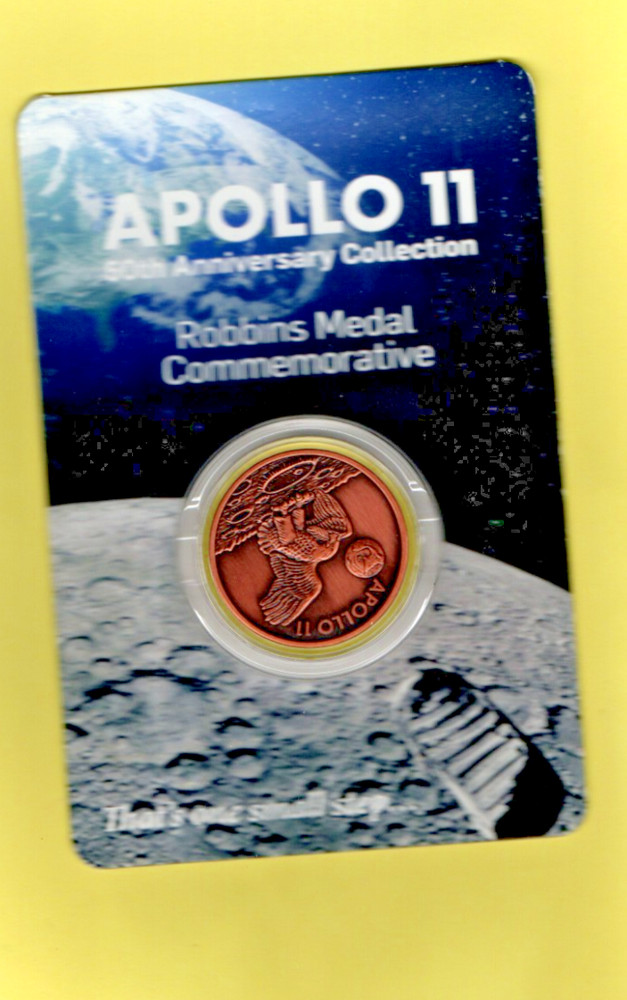Apollo 11 50th Anniversary Copper Commemorative Coin