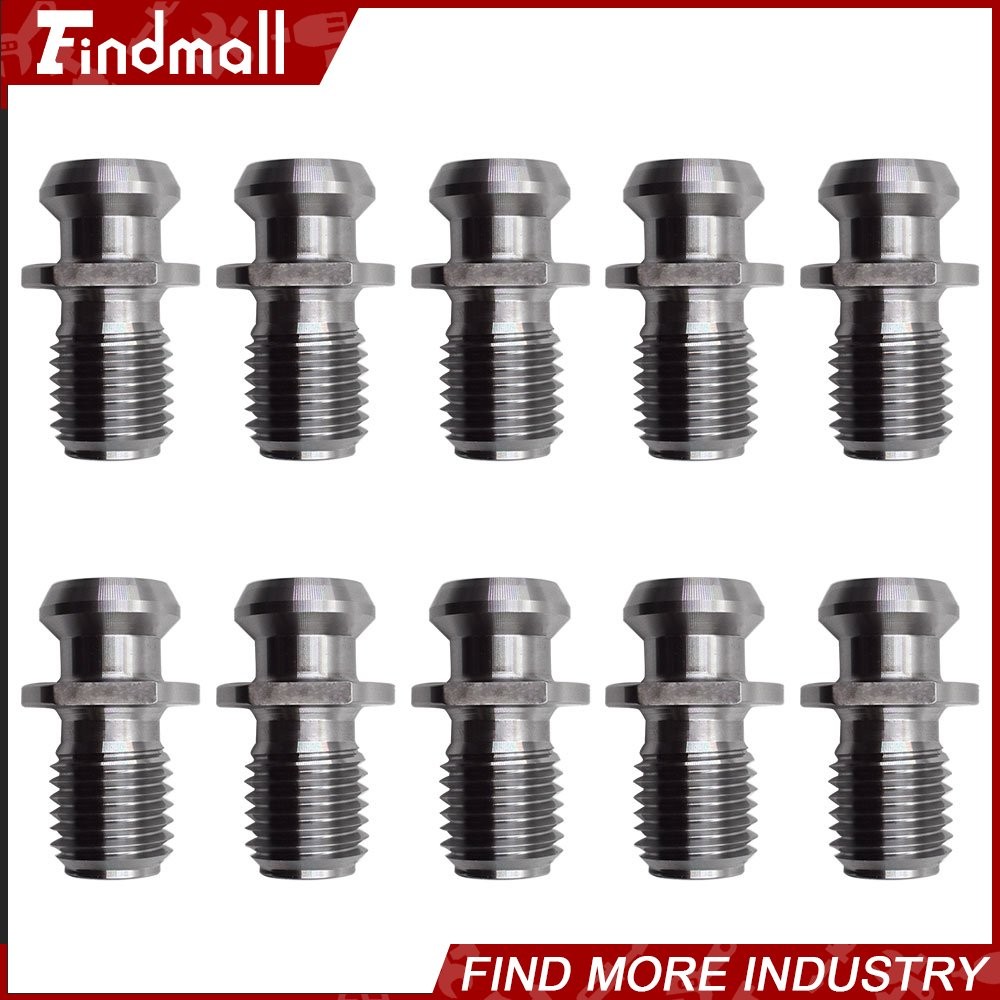10 Pack CAT50 45°1.140" Pull Stud Coolant Thru Retention Knob for Mazak