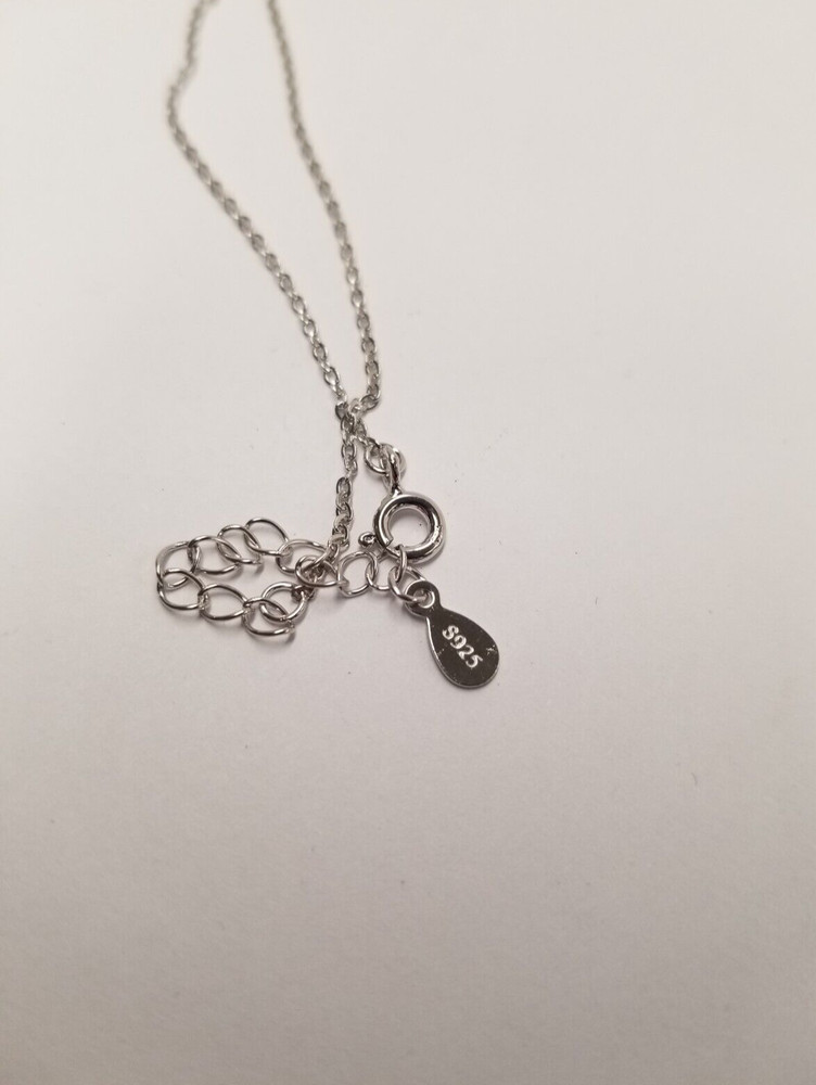 Neurotransmitter Serotonin Molecule Pendant Sterling Silver Science Necklace