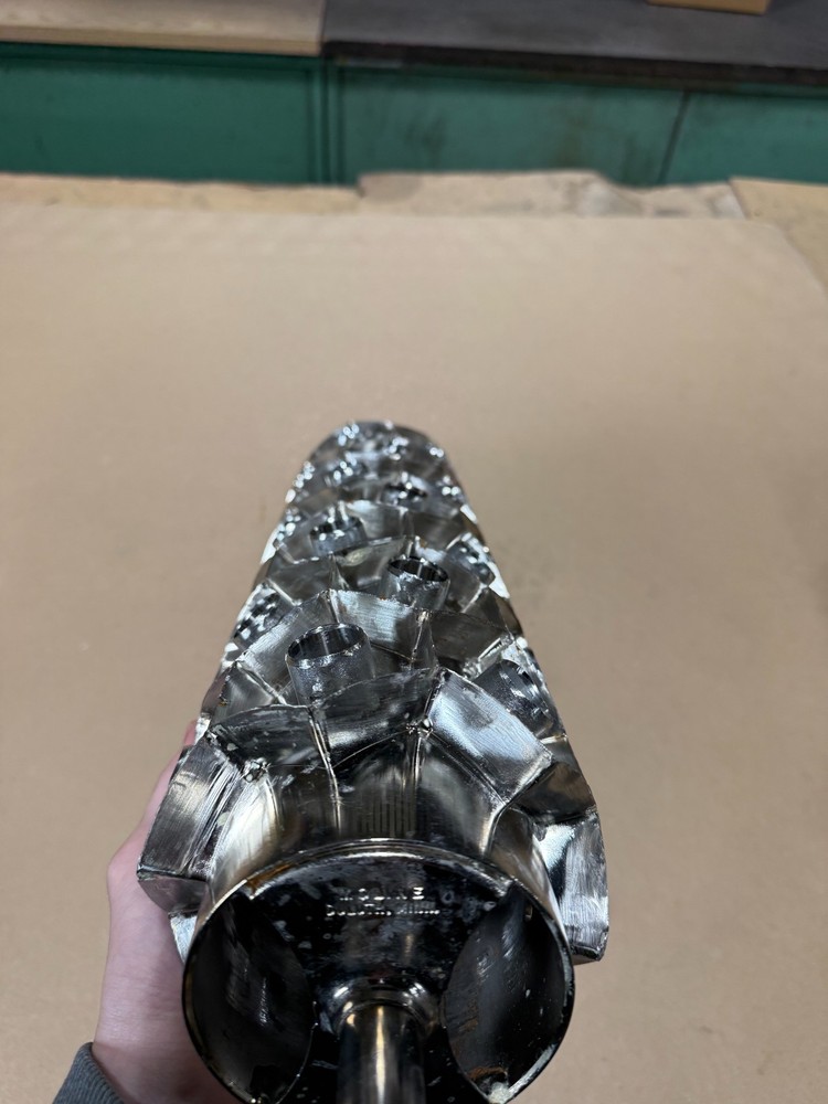 hexagonal shell cutter moline duluth minn