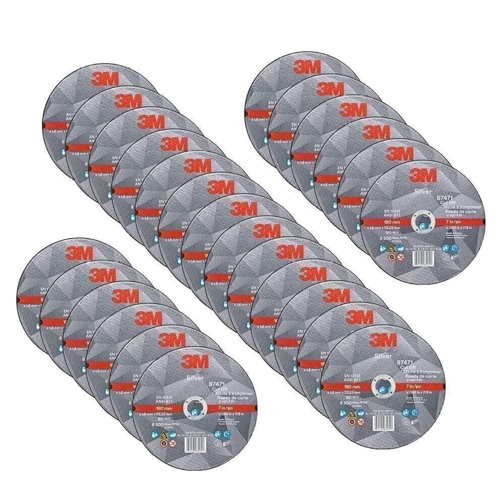 3M Silver Cut-Off Wheel, Precision Shaped Ceramic, Long-Lasting