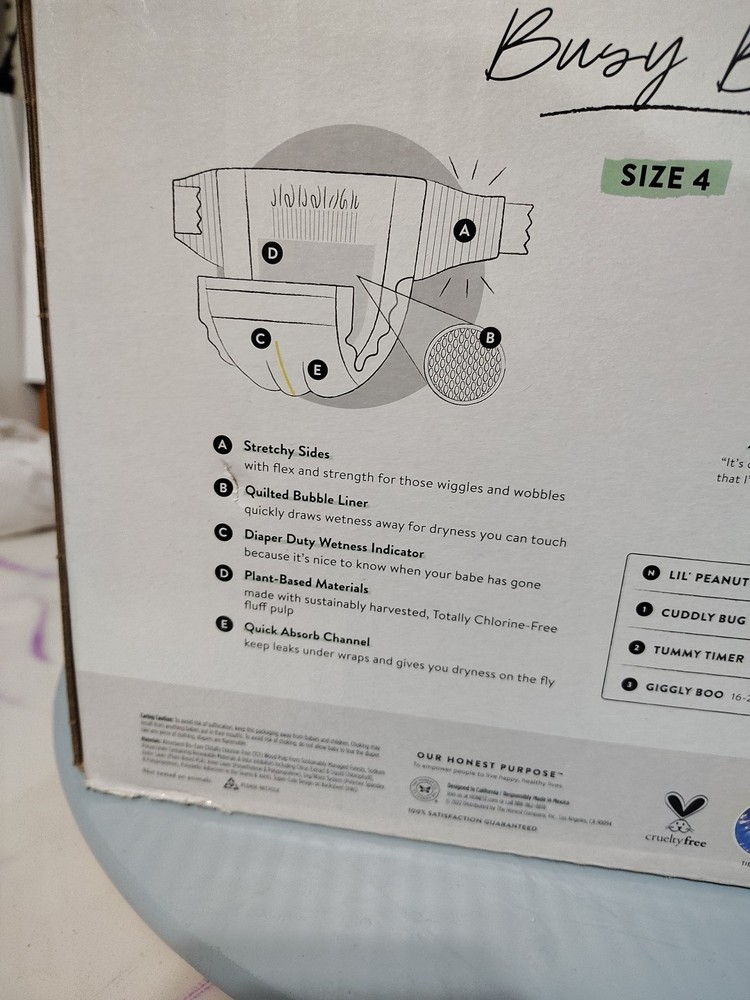 Honest Clean Conscious Diapers