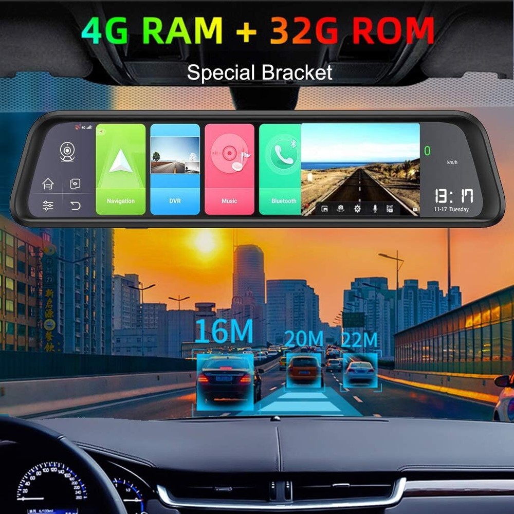 mirror dash cam android ADAS stream backup Mirror car dash camera car dvr camera