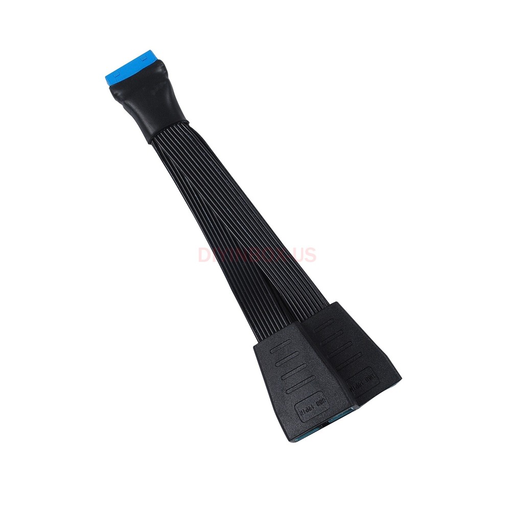 19Pin Header USB 3.0 1 to 2 Splitter Internal USB Hub for Computer Motherboard