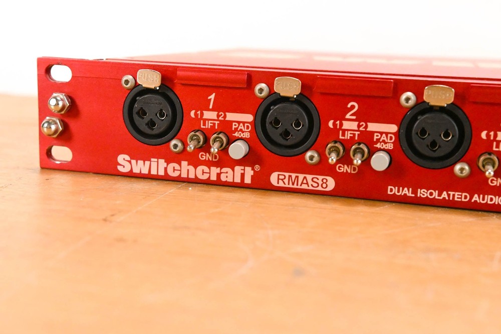 Switchcraft RMAS8 8-Input 3-Way Splitter CG01X6V