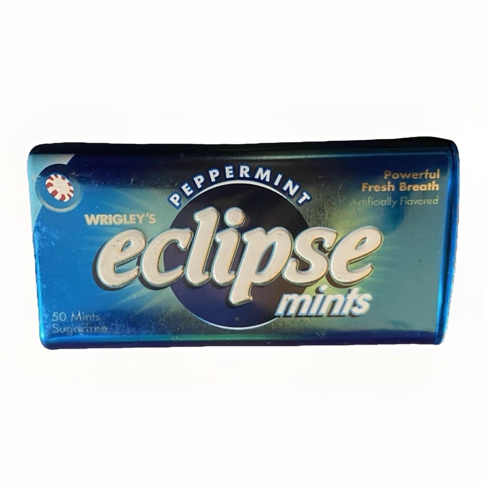 2 ECLIPSE Gum/Mints (EMPTY TINS) Collectible Tins