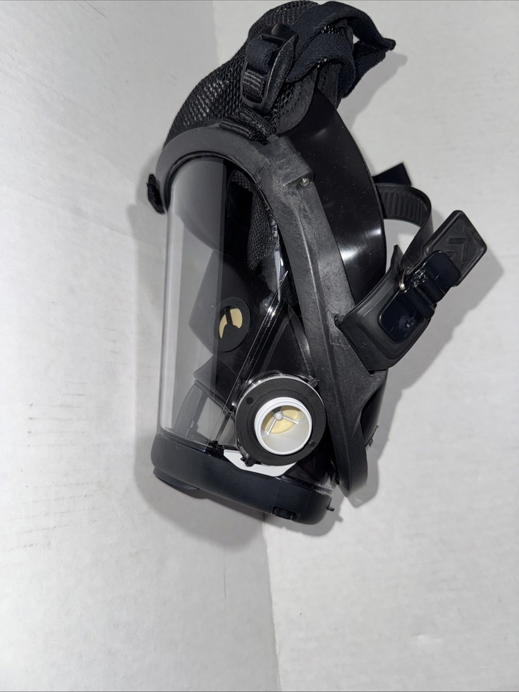 Honeywell RU65002L Full Face Respirator Silicone Hook & Loop 5point Thread Large