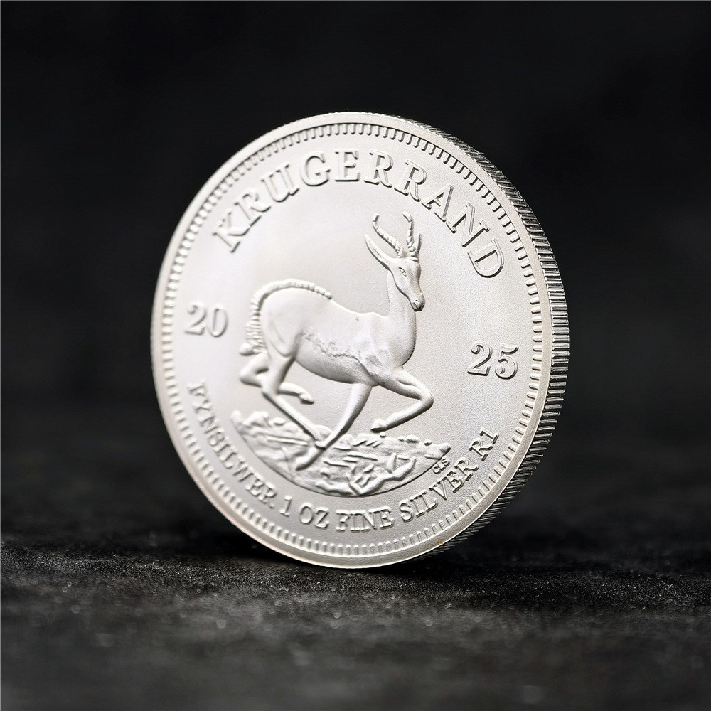 2025 South Africa Silver Krugerrand Coin 1 oz.999 Silver New in a Capsule BU