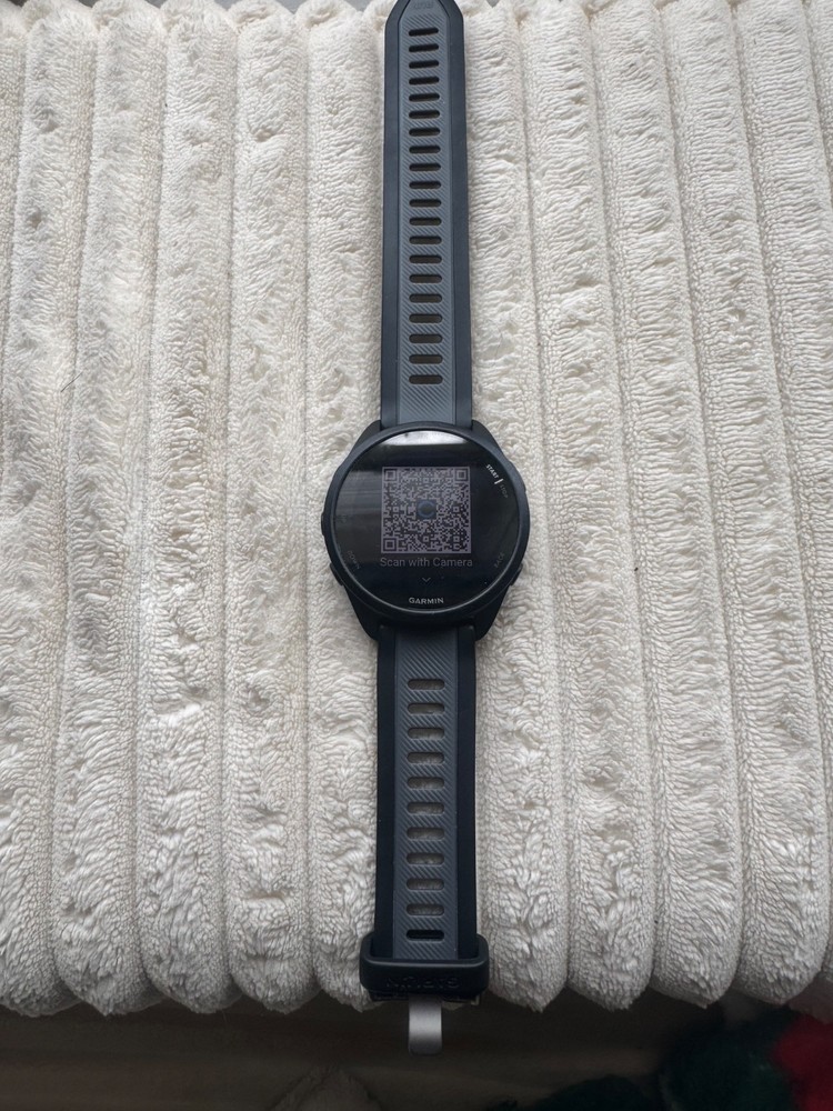 Garmin Forerunner 165 Running Smartwatch AMOLED Display Training Black / Slate