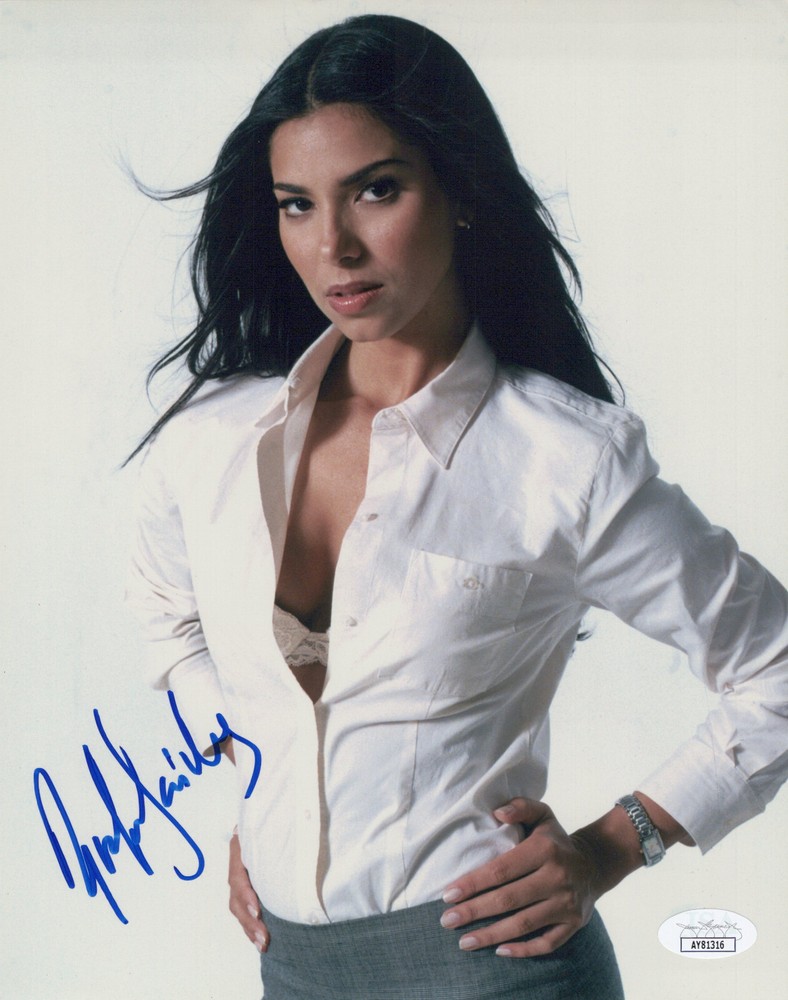 Roselyn Sanchez signed 8x10 photo JSA
