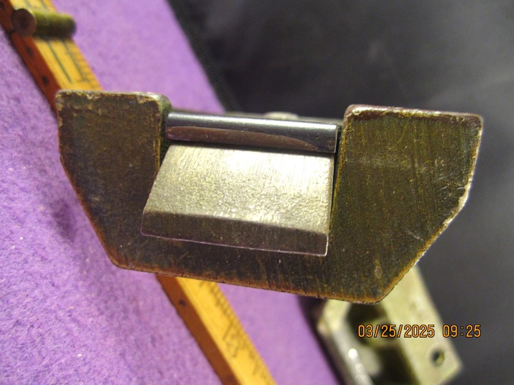 OLD ANTIQUE VINTAGE EAGLE SURFACE MOUNT NIGHT LOCK LATCH WITH JAM MOUNT KEEPER