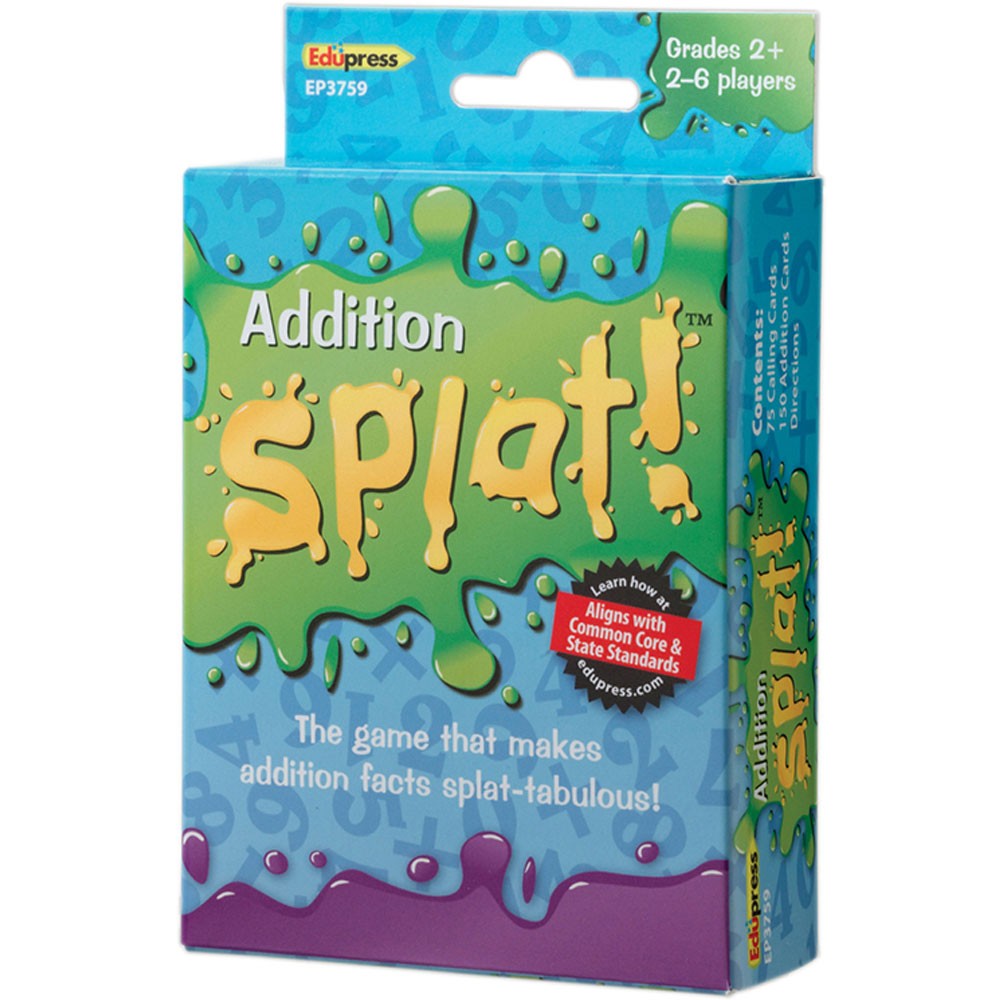 Teacher Created Resources EP63759 Game,card,addition