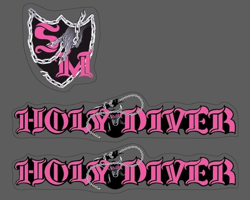 S&M Holy Diver frame decals