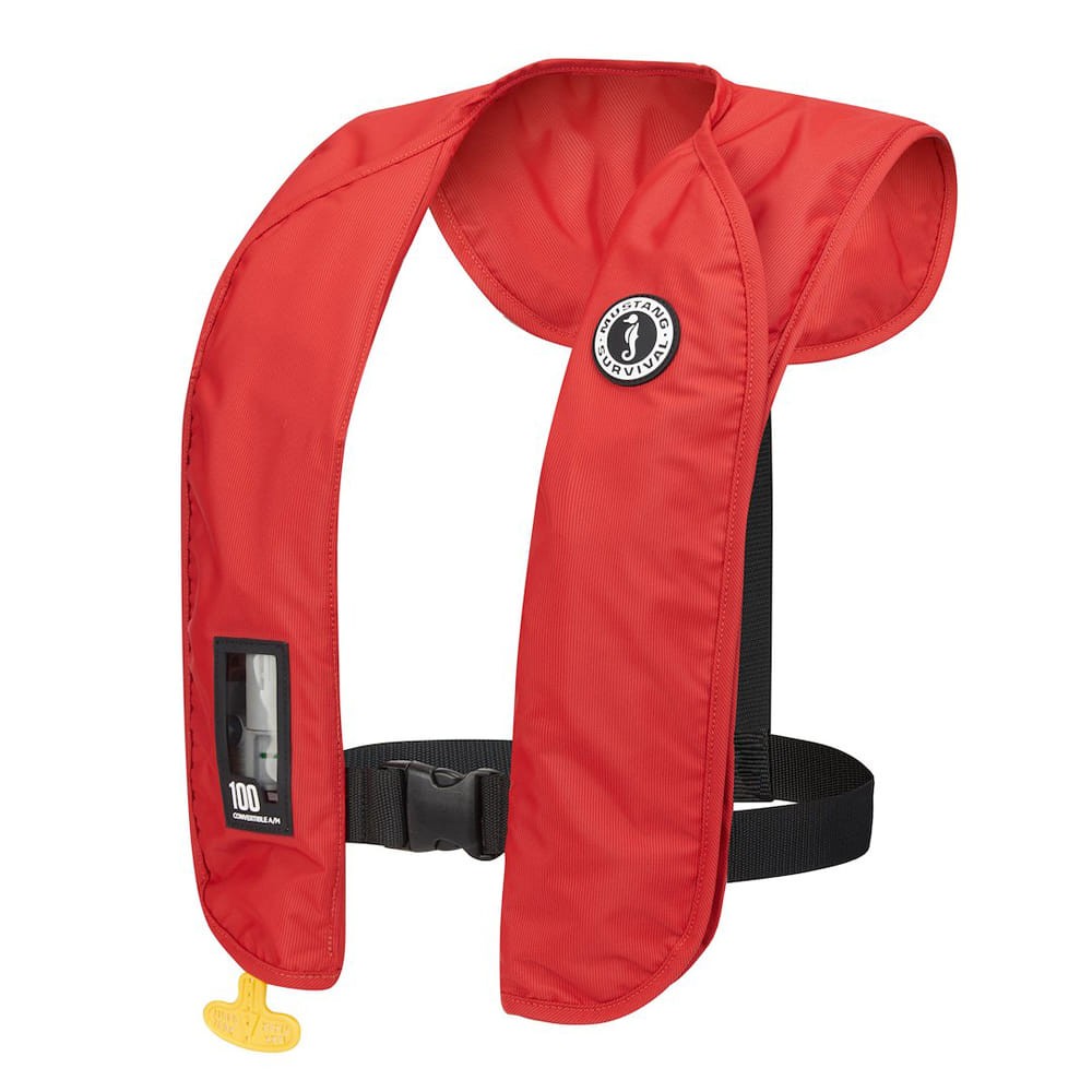 Single Type V Adult Red 200D Nylon MIT 100 Personal Floatation Device
