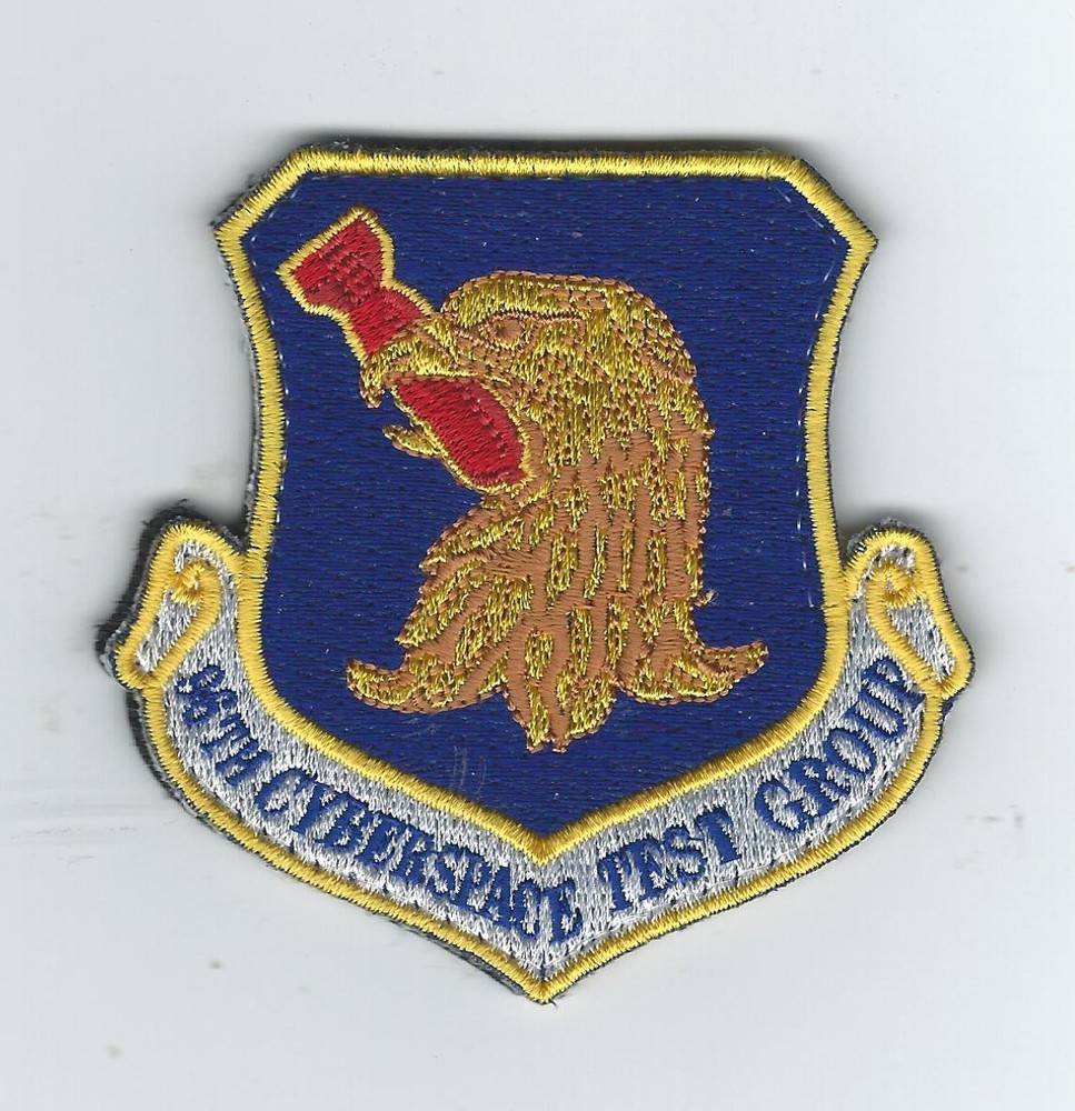96th CYBERSPACE TEST GROUP "THEIR LATEST" patch