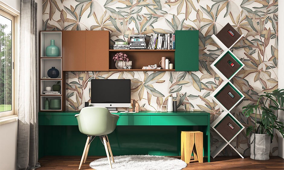 Superio Fabric Organizing Bin, 11" Brown Fabric Cube 4-Pack