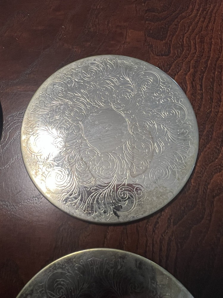 Vintage Coaster Holder W/6 Coasters