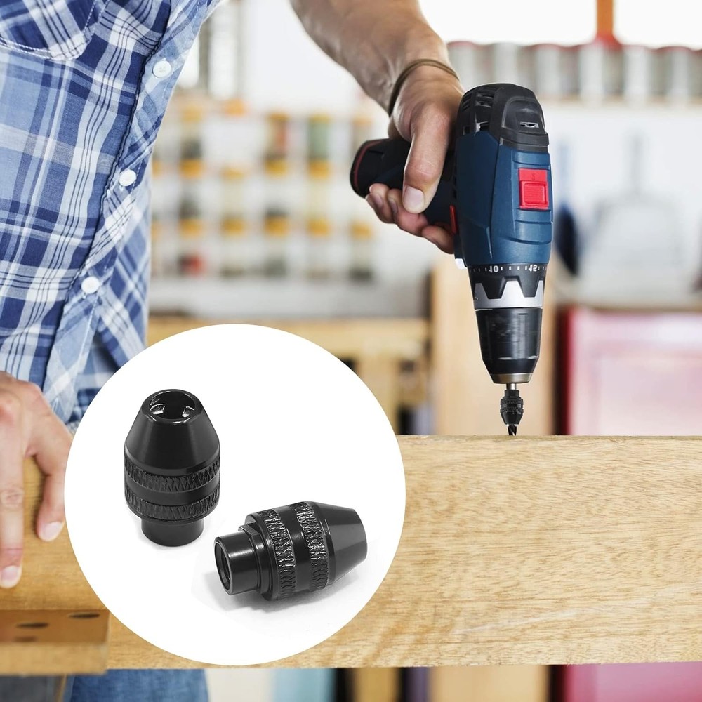 1 Pack Keyless Quick Change Chuck Replacement 1/4 for Rotary Tools - Ultimate...