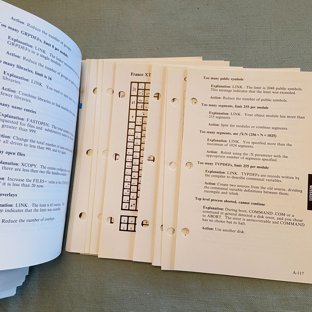 IBM Disk Operating System Version 3.30 Reference 1st Ed. 1987 Programming Family