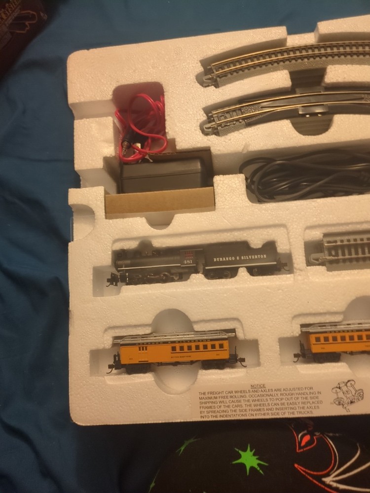 Bachmann 24020 N Scale Durango & Silverton Model Train Set