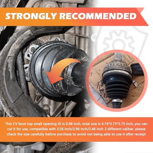 CV Boot Repair Kit Includes CVs Boot Expander Tool,Soft CV Axle Boots Repair