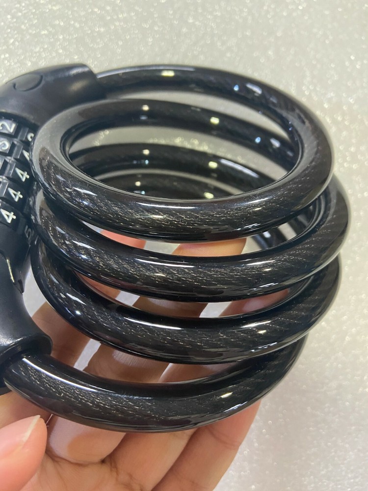 5 Digit Password Bicycle Chain Lock Cable Lock 47" Long