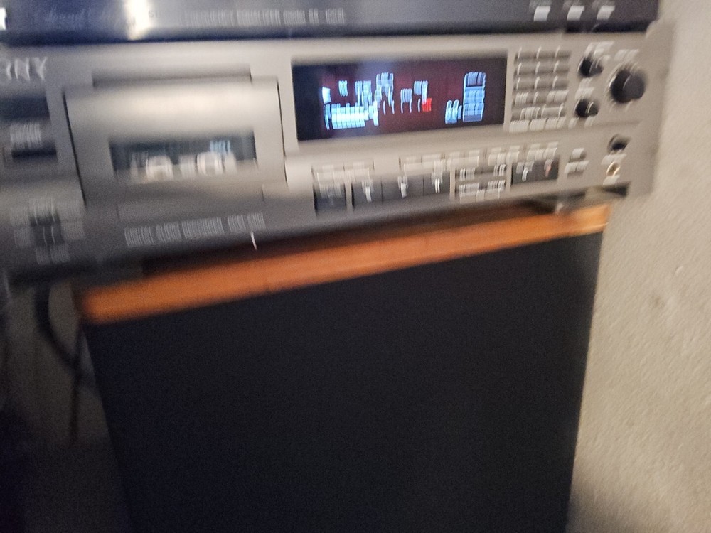 SONY PCM-2300 Illuminated bay DAT Player Recorder Deck In Working Condition