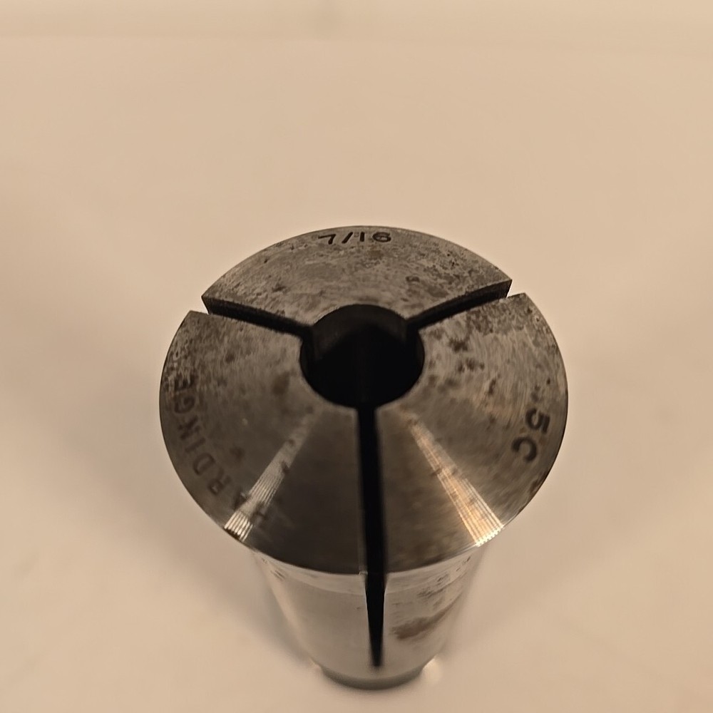 Hardinge 5C Round Collet 7/16" Internal & External Threads