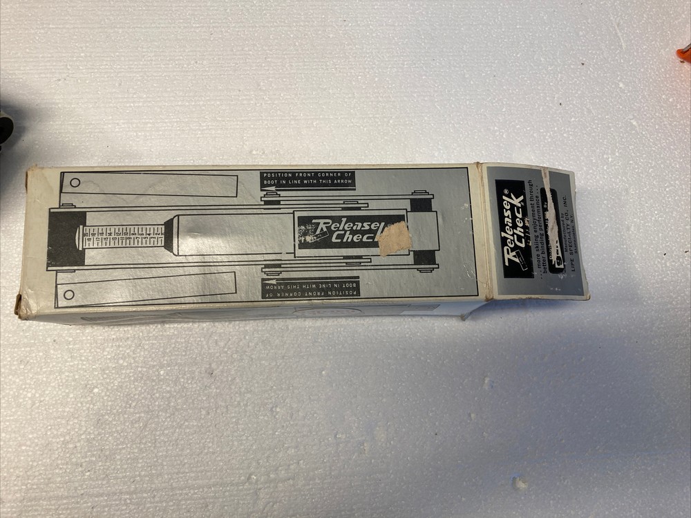Vintage Garcia Ski Corp Release Check
