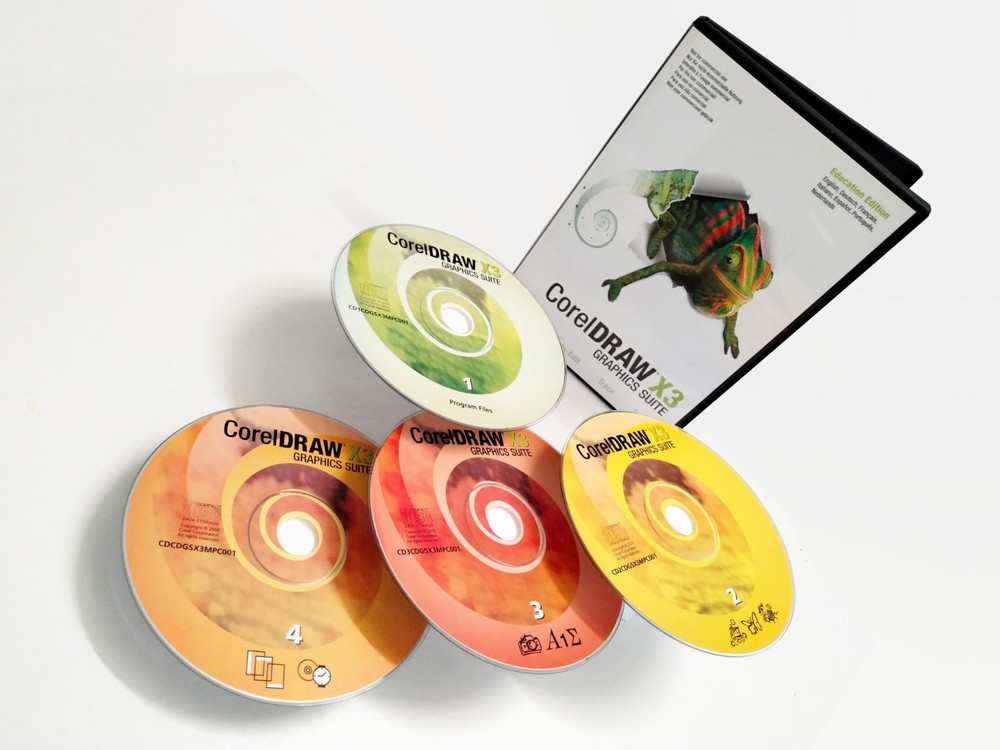 CorelDRAW Graphics Suite X3 (Multilingual) + Serial