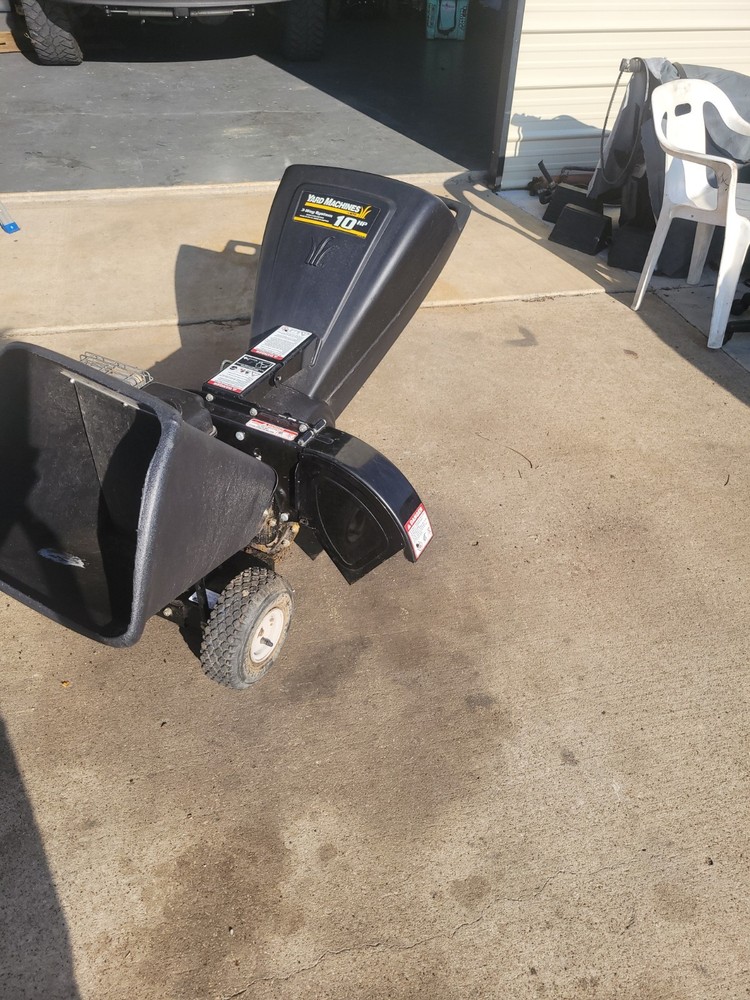 Yard Machine 10 HP Wood Chipper