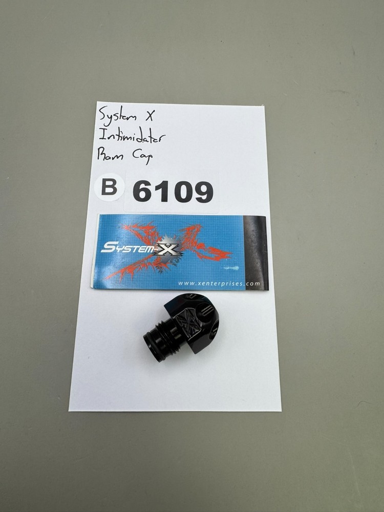 System X Intimidator Ram Cap-Gloss Black