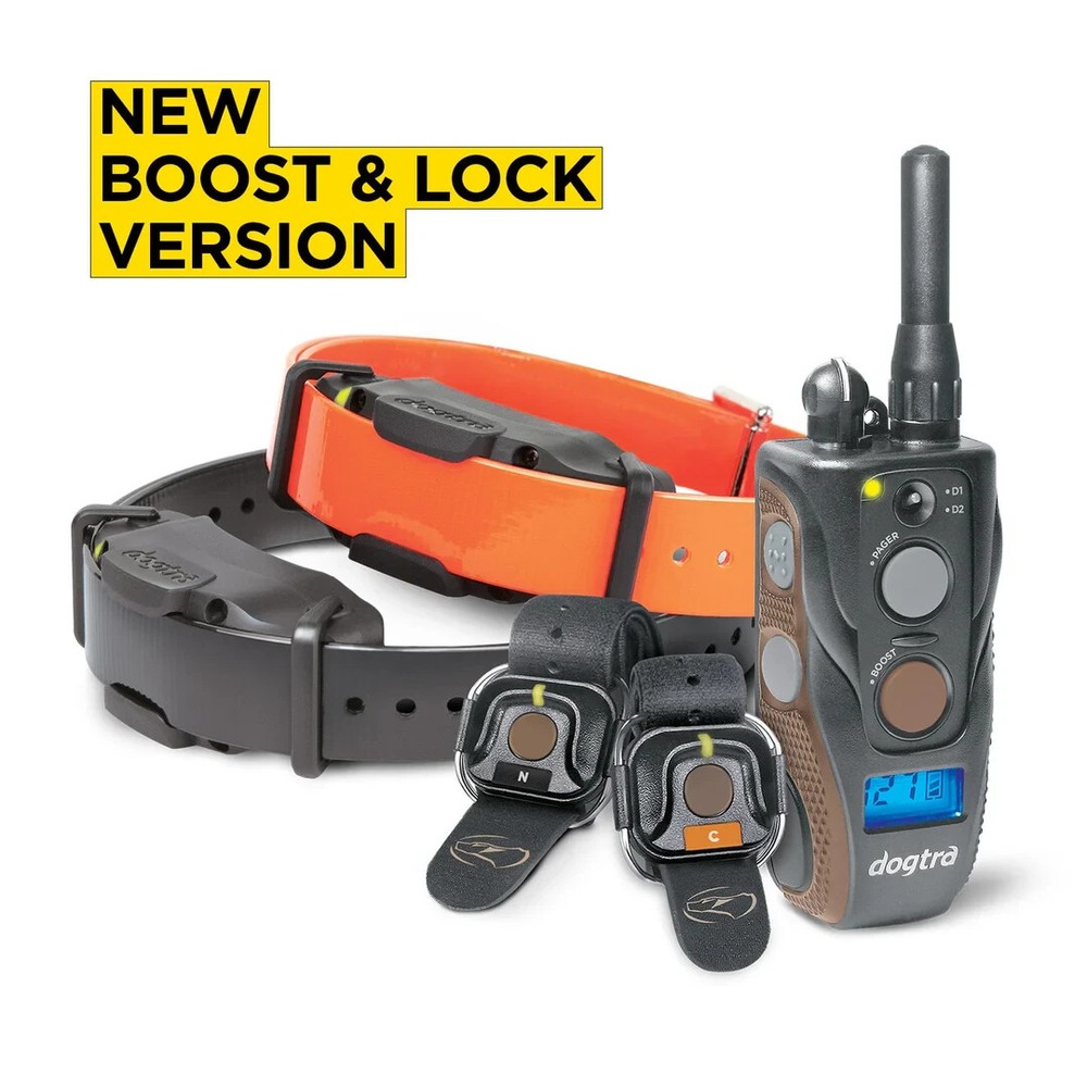 Dogtra 1902S HANDSFREE Plus Boost and Lock: Remote Dog Training E-Collar