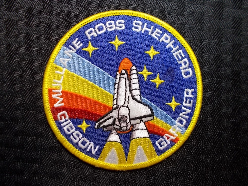 NASA SPACE SHUTTLE ATLANTIS STS-27 4" PATCH Gibson/Mullane/Ross/Shepherd/Gardner