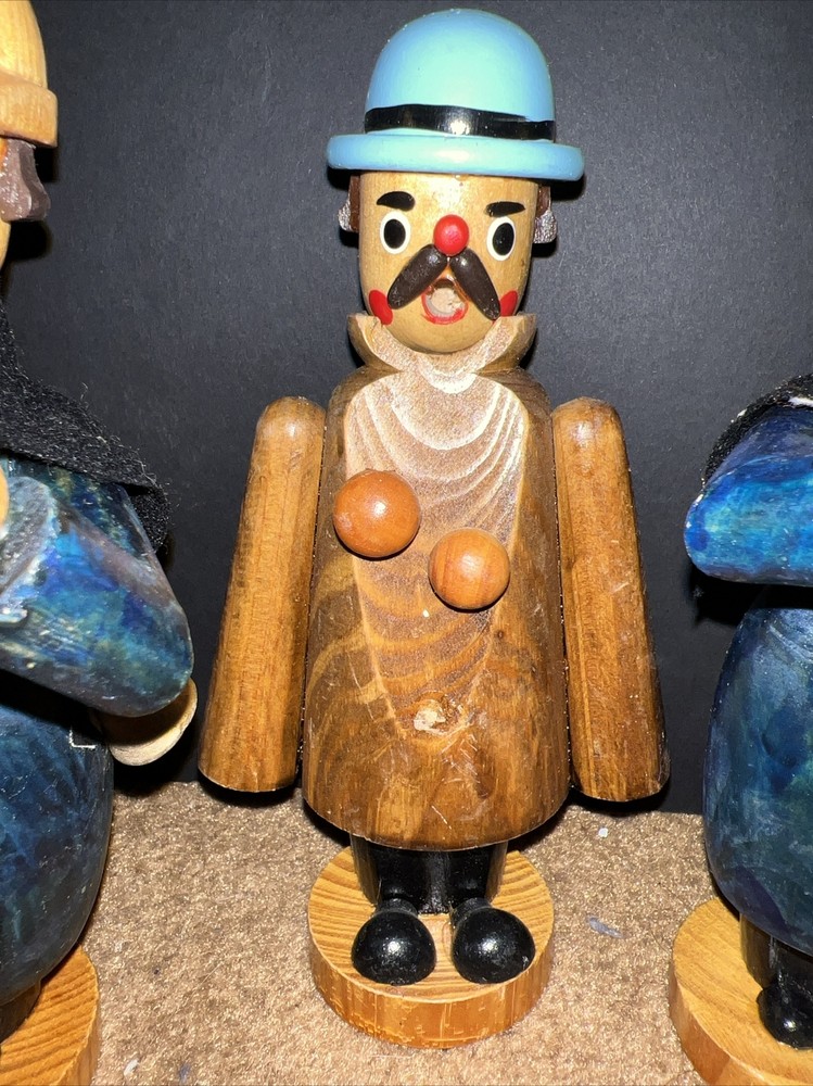 4 Wood Incense Burner Smokers (read))