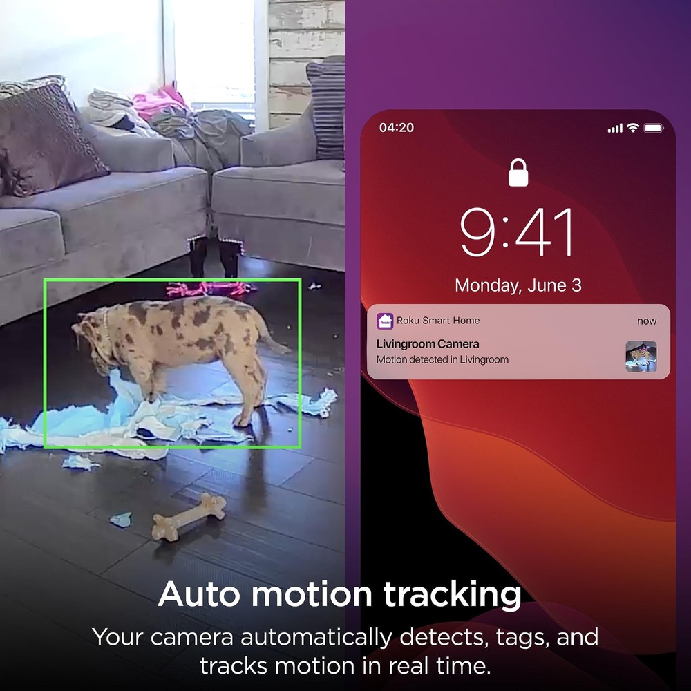 Roku CS1000 Camera SE Wired Indoors Security Camera