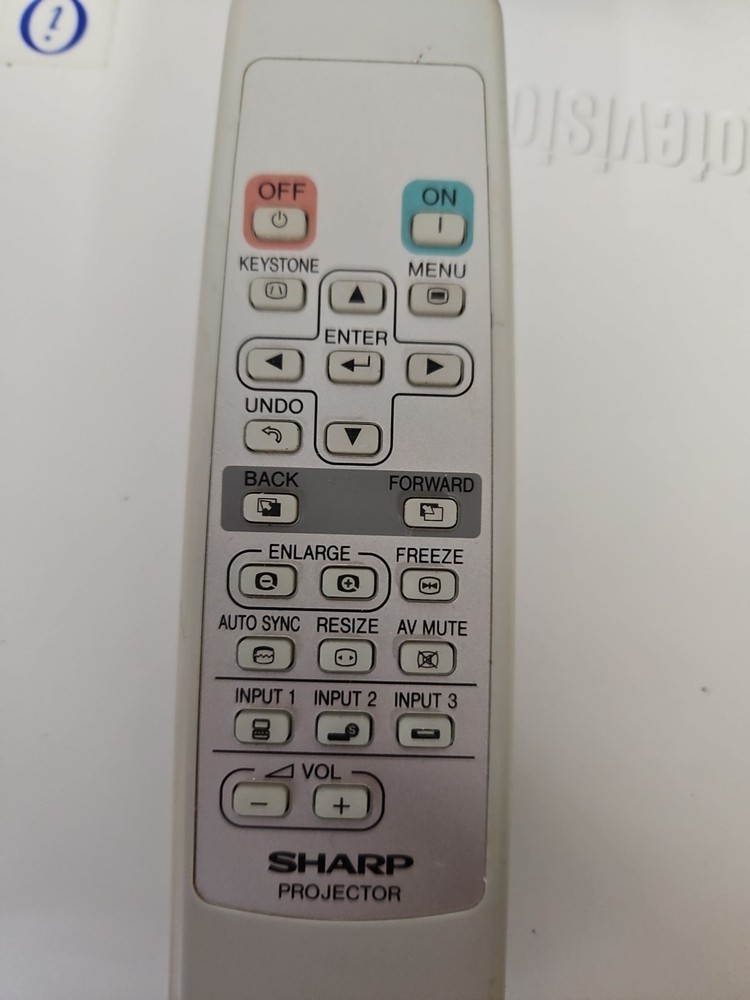 Sharp Notevision PG-A10X Projection Display With All Cords Remote And Bag