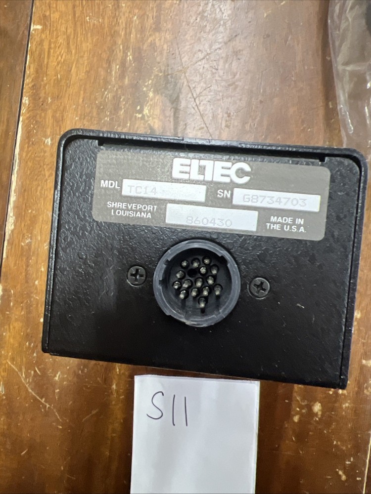 Eltec TC 14 Time Base Coordinator Traffic Control Controller