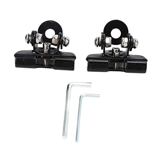 2PCS LED Light Bar Mounting Brackets, Adjustable Hood Mount Light Brackets,