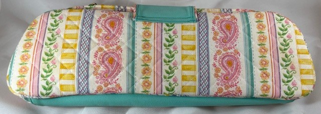 Debbie Macomber Floral Stripe Large Needle Case