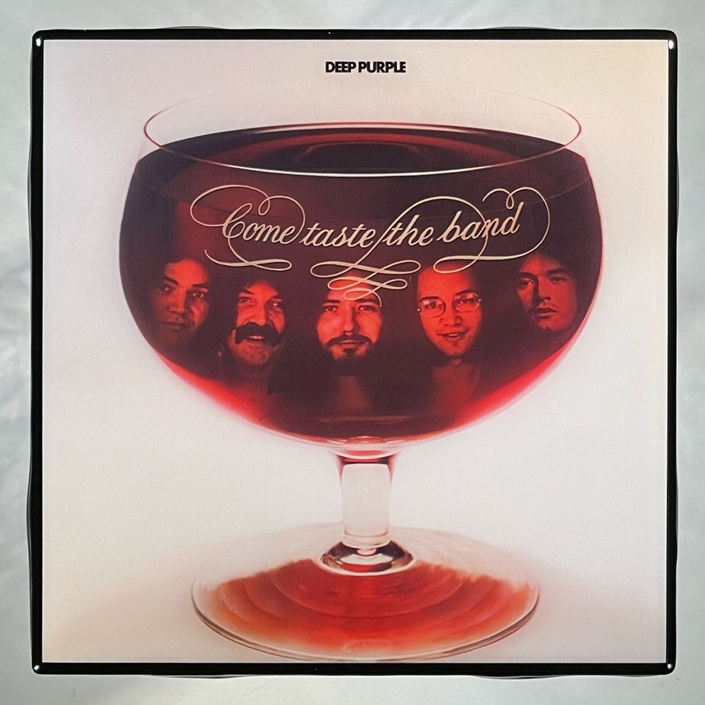 DEEP PURPLE Come Taste The Band Coaster Custom Ceramic Tile