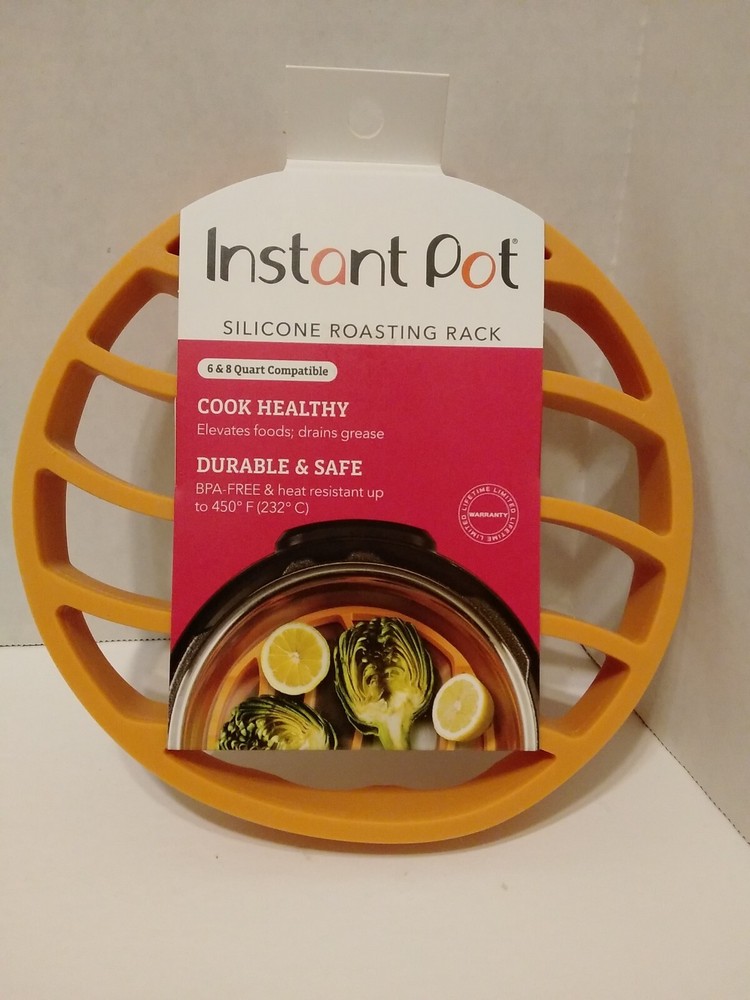 Instant Pot Silicone Rosting Rack 6 & 8 Quart Compatible BPS Free