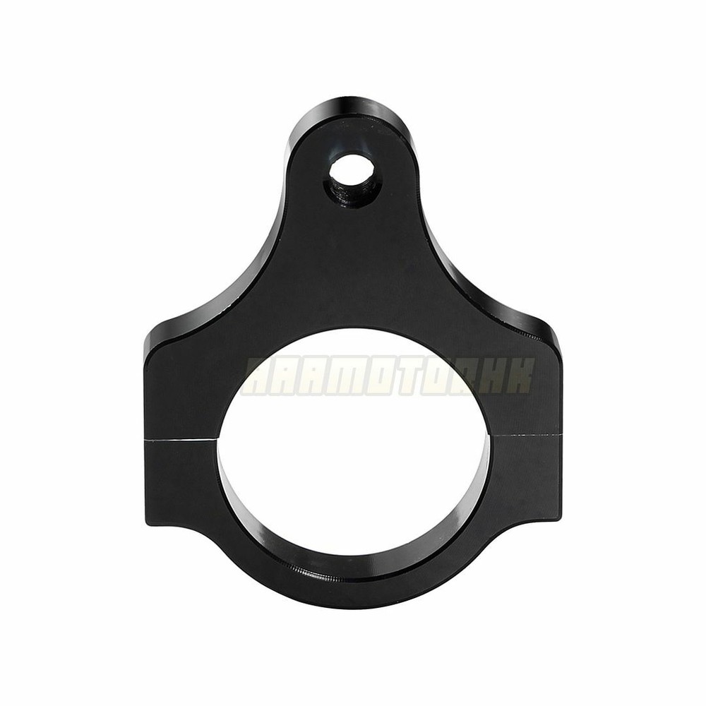 26MM-60MM CNC Motorcycle Steering Damper Fork Frame Mounting Clamp Bracket Black