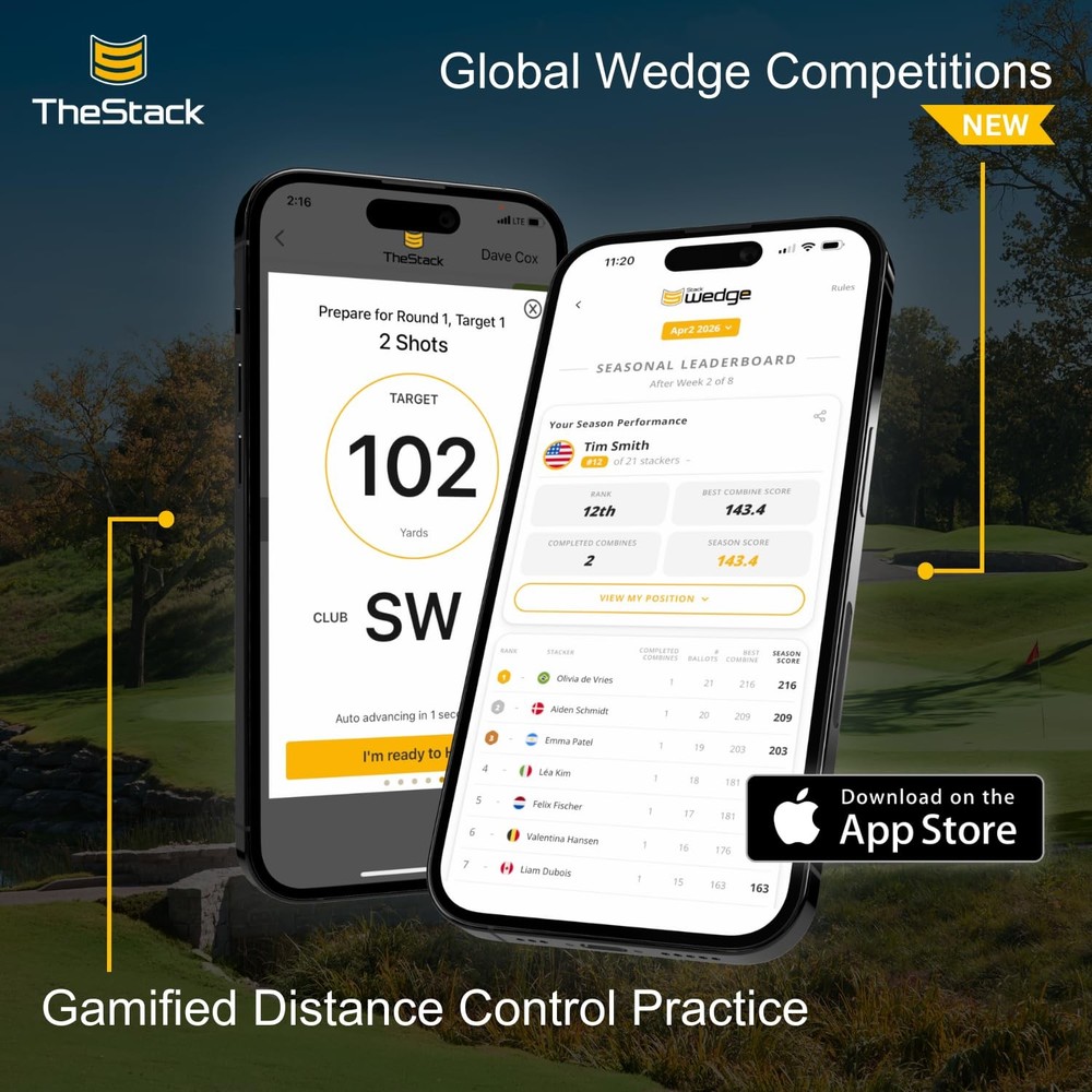 TheStack™ Radar | Golf Launch Monitor | AppBased Training System and Golf Swi...