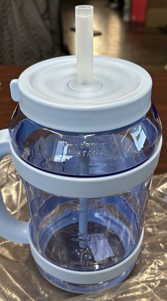 Reduce Waterday 80oz Spill-Proof Tritan Blue Hydration Mug
